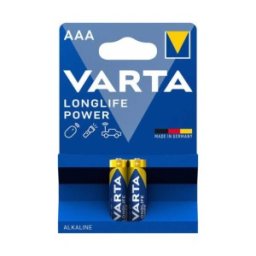 Set 4 x 2 Baterii Alcaline AAA R3 Varta Longlife Power
