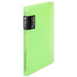 Caiet A4 Mecanic, 4 Inele, 20 mm, Verde