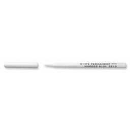 Marker Permanent Subtire, Alb, Varf 2 mm, Koh-I-Noor
