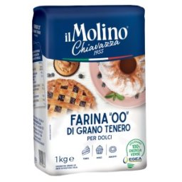 Set 2 x Faina din Grau Tanar Tip 00 pentru Dulciuri, Chiavazza, 1 kg