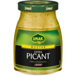 Set 5 x Mustar Extra Picant, Smak, 180 g