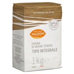 Set 3 x Faina din Grau Tanar Integrala, Naldoni, 1 kg
