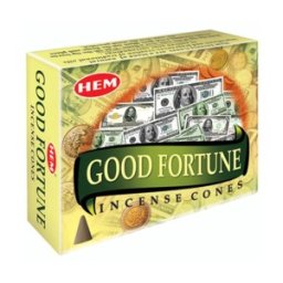 Set 6 x Conuri Parfumate, Good Fortune