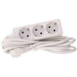 Set 2 x Prelungitor cu 3 Prize, 10 m, Cablu 3 x G1.5 mmp, Well