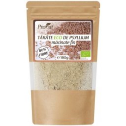 Set 2 x Tarate BIO de Psyllium Macinate Fin, 180 g, Pronat