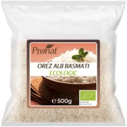 Set 2 x Orez Basmati Alb Bio, 500 g