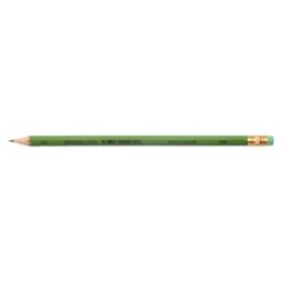 Set 14 x Creion Grafit HB cu Guma, Verde, Koh-I-Noor