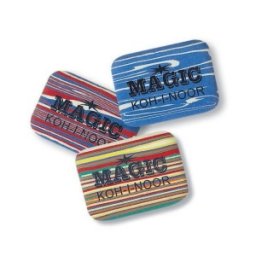 Set 7 x Guma de Sters, Magic, Diverse Culori