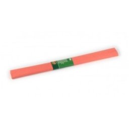 Set 6 x Hartie Creponata Colorata, Rosu Somon