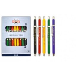 Set 2 x Creion Mecanic, Plastic, Hexagonal, 2 mm Versatil