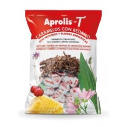 Set 2 x Dropsuri cu Umplutura, Plante Aromatice si Propolis, 100 g Aprolis - t