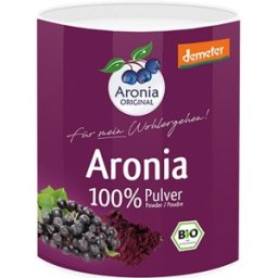 Set 2 x Pulbere Bio din Aronia, 100 g + Retete Aronia Original