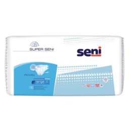 Set 2 x Scutece pentru Adulti Seni Super, L, 30 Bucati
