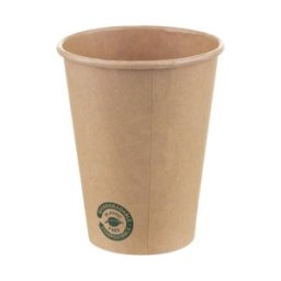Set 26 x Pahar din Carton Bio Kraft, 420 ml
