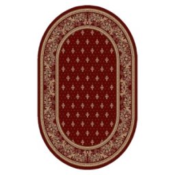 Covor Bisericesc Oval, 200 x 300 cm, Rosu, Lotos 15033/210