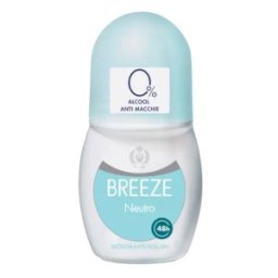 Deodorant Antiperspirant Roll-On Breeze, Neutro, 50 ml