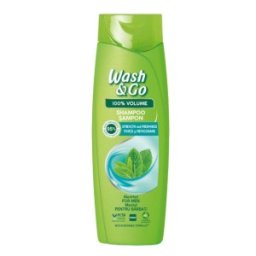 Sampon cu Extract de Menta Wash & Go, 360 ml