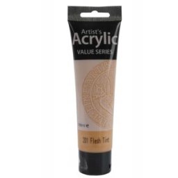 Set 2 x Culoare Acrilica Artists Acrylic Phoenix, Flesh Tint, 100 ml