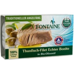 Set 2 x File de Ton in Ulei de Masline, Fontaine, Bonito, 120 g