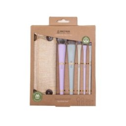 Set 2 x 5 Pensule din Fibre Naturale Beter Make Up