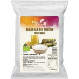 Set 2 x Zahar Alb BIO din Trestie, 1 kg, Pronat