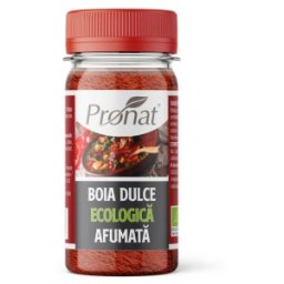 Set 2 x Boia de Ardei Dulce BIO, Afumata, 60 g, Pronat