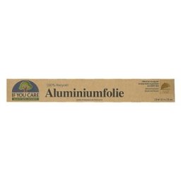 Set 2 x Folie de Aluminiu If You Care, 100 % Reciclat, 10 m x 29 cm