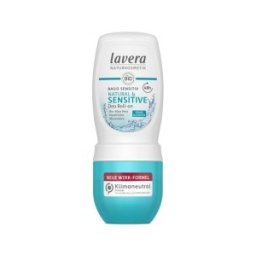 Set 2 x Deodorant Roll-on cu Aloe Vera, Basis Sensitive, 24h, 50 ml, Lavera
