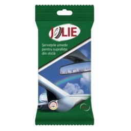Set 9 x 25 Servetele Umede Auto pentru Suprafete din Sticla, Jolie