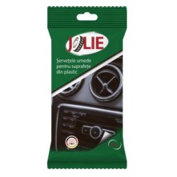 Set 9 x 25 Servetele Umede Auto pentru Suprafete din Plastic, Jolie