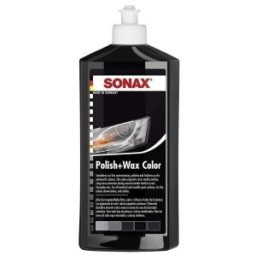 Set 2 x Polish cu Ceara pentru Culoarea Neagra, Polish&Wax Nanopro, 250 ml, Sonax