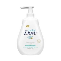 Gel de Dus Dove Baby Free Moisture si Sampon, 200 ml