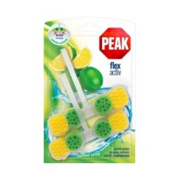 Odorizant Peak WC Flex Activ, Lamaie Verde, 2 Bucati x 48 g