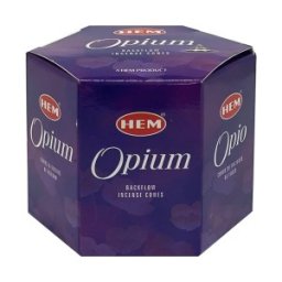 Set 2 x Conuri Parfumate Backflow, Opium