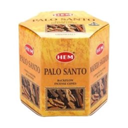 Set 2 x Conuri Parfumate Backflow, Palo Santo