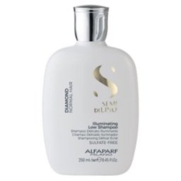 Set 2 x Sampon pentru Stralucire Alfaparf Semi di Lino Diamond Iluminating Shampoo, fara Sulfati 250 ml