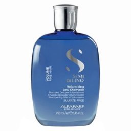 Set 2 x Sampon pentru Volum fara Sulfati Alfaparf Semi di Lino Volumizing Low Shampoo, 250 ml