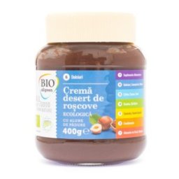 Crema Tartinabila de Roscove cu Alune de Padure Eco, Bio All Green, 400 g