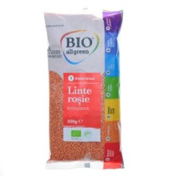 Set 2 x Linte Rosie Eco, Bio All Green, 500 g