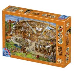 Puzzle 1000 Piese D-Toys, Cartoon Colosseum