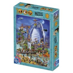 Puzzle 1000 Piese D-Toys, Cartoon Dubai