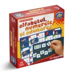 Joc Educativ Magnetic, Deico, Alfabetul, Numerele, Adunarea