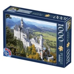 Puzzle 1000 Piese D-Toys, Castelul Neuschwanstein