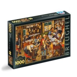 Puzzle 1000 Piese D-Toys, Bruegel cel Tanar, The Payment of the Tithes