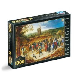 Puzzle 1000 Piese D-Toys, Bruegel cel Tanar, The Marriage Procession