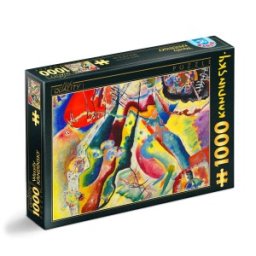 Puzzle 1000 Piese D-Toys, Wassily Kandinsky, Painting with Red Spot