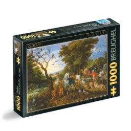 Puzzle 1000 Piese D-Toys, Bruegel cel Batran, The Entry of the Animals Into Noah's Ark