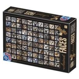 Puzzle 1000 Piese D-Toys, Fete de Bufnite
