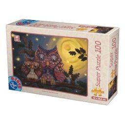 Puzzle 100 Piese, D-Toys, Doua Bufnite