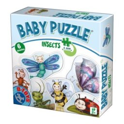 Puzzle pentru Bebelusi, D-Toys, Insecte